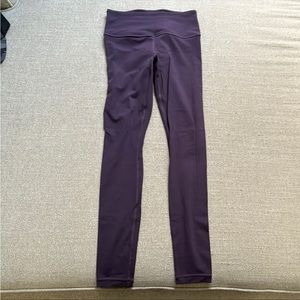 Athleta purple leggings size small